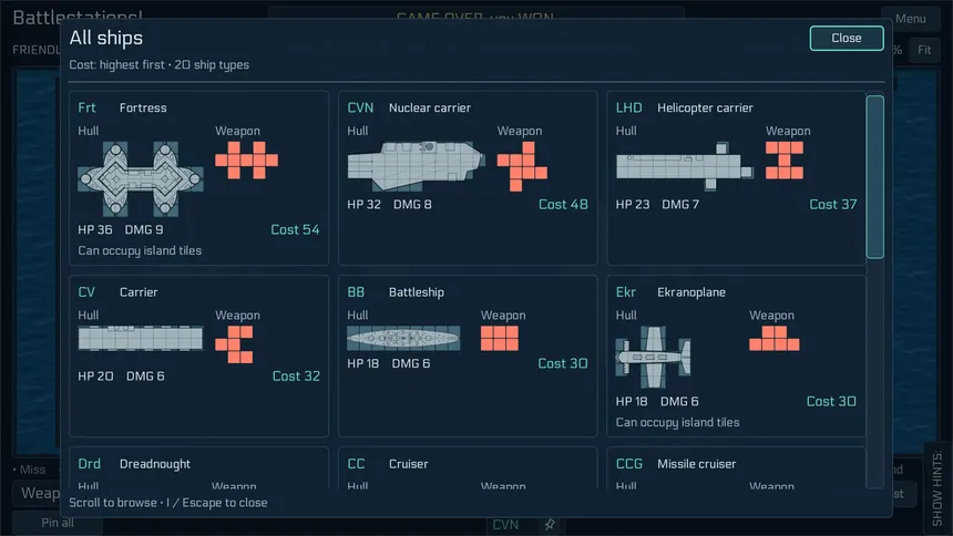 Скриншот 7 к игре Battleships Combat: Evolved