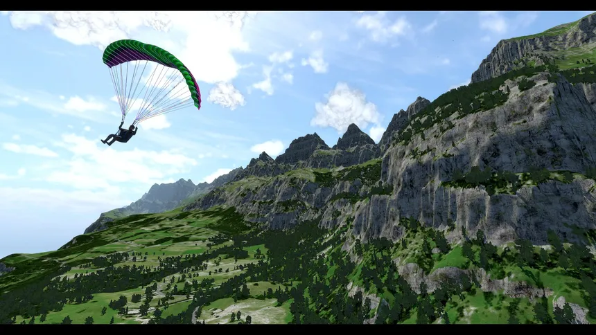 Скриншот 4 к игре Glider Sim Deluxe – Soaring Simulator