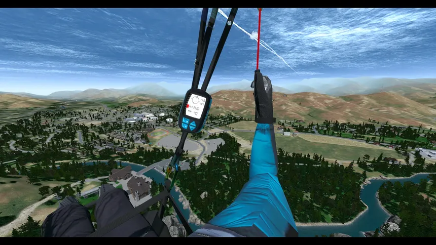 Скриншот 6 к игре Glider Sim Deluxe – Soaring Simulator