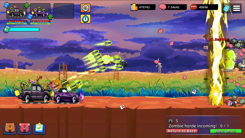 Скриншот 2 к игре Bomb Vehicle: Кликер с Автоматическим Доходом