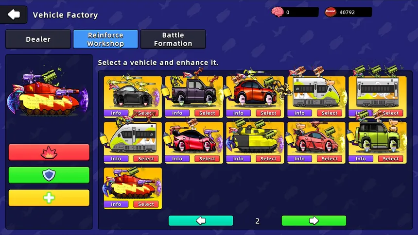 Скриншот 4 к игре Bomb Vehicle: Кликер с Автоматическим Доходом