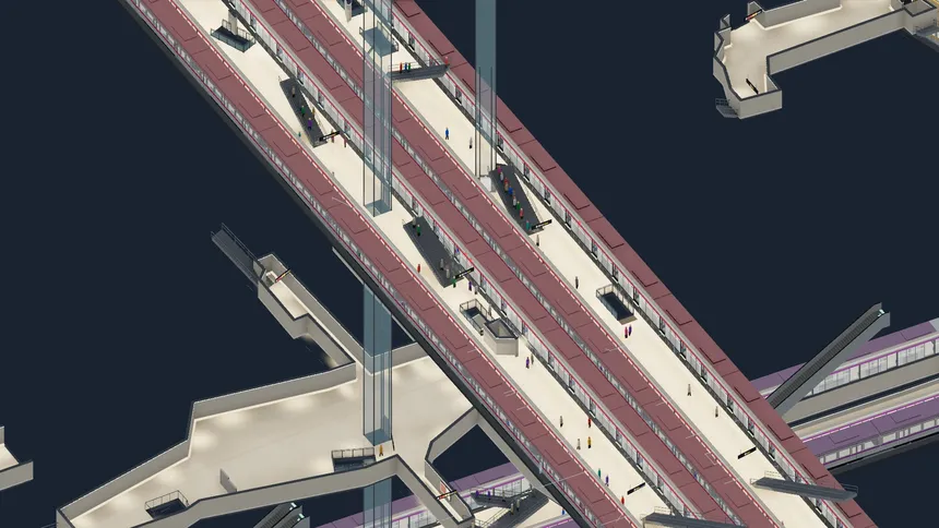 Скриншот 5 к игре Metro Station Designer