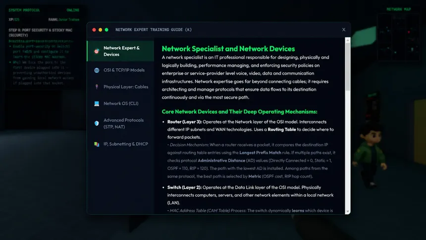 Скриншот 4 к игре Network & Cyber Security Simulator