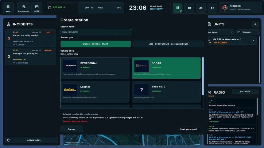 Скриншот 6 к игре Alarm112: Fire Unit