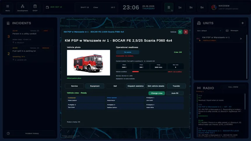 Скриншот 8 к игре Alarm112: Fire Unit