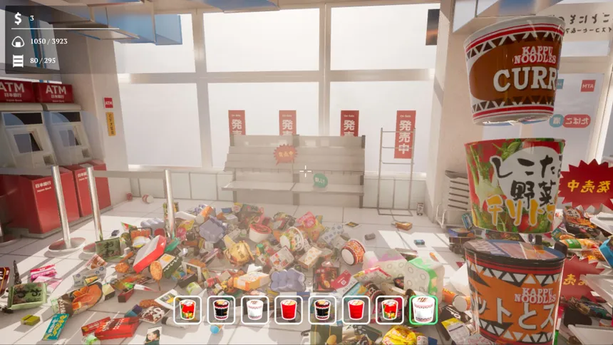 Скриншот 1 к игре Konbini Cleanup