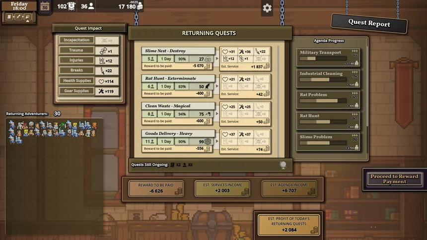 Скриншот 3 к игре Adventurers Guild Inc.