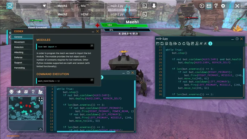 Скриншот 1 к игре Typhon: Bot vs Bot