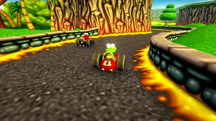 Скриншот 4 к игре Croc 2 Kingdom of the Gobbos