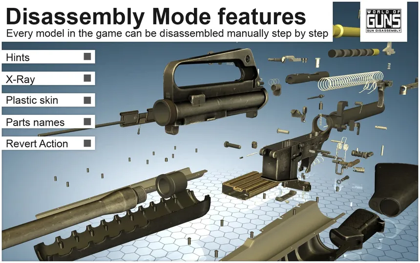 Скриншот 2 к игре World of Guns: Gun Disassembly