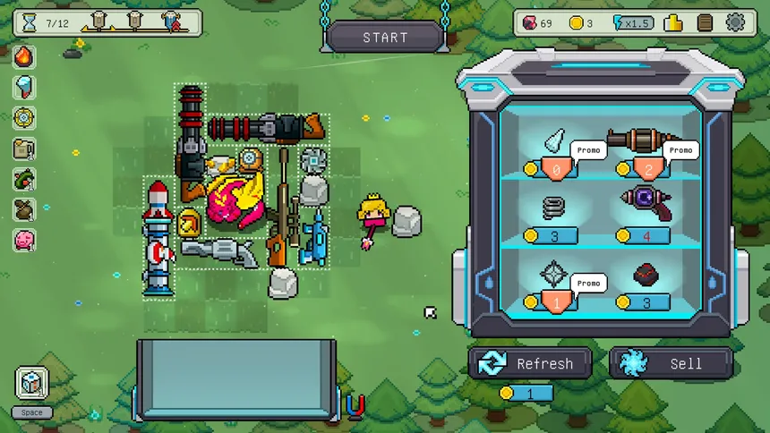 Скриншот 1 к игре Guns, Princess and Braves