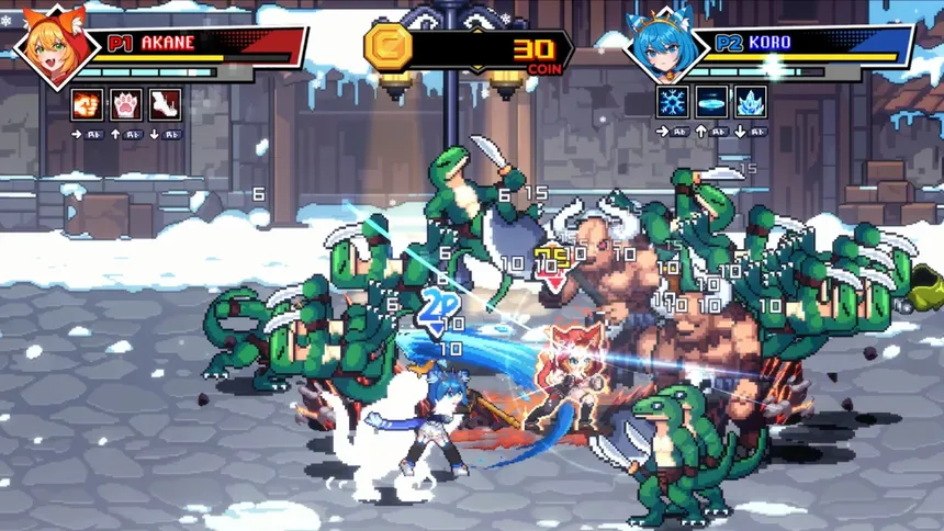 Скриншот 2 к игре Catgirl Rage: Claws of Fury