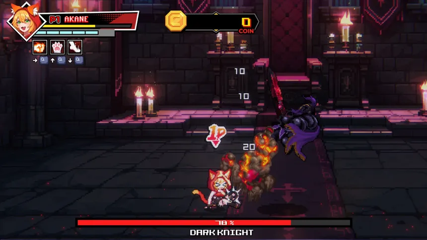 Скриншот 4 к игре Catgirl Rage: Claws of Fury