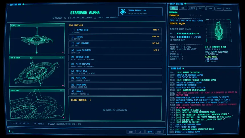 Скриншот 2 к игре Warp to Sector One