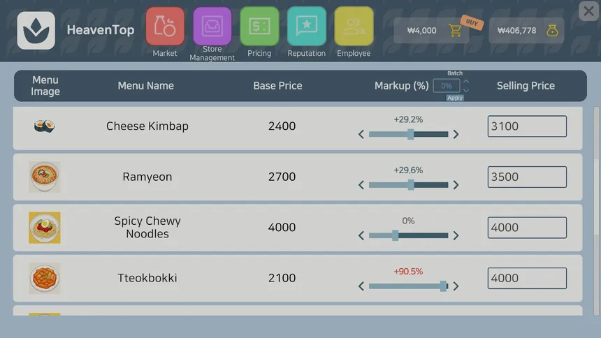 Скриншот 6 к игре Kimbap Heaven Simulator