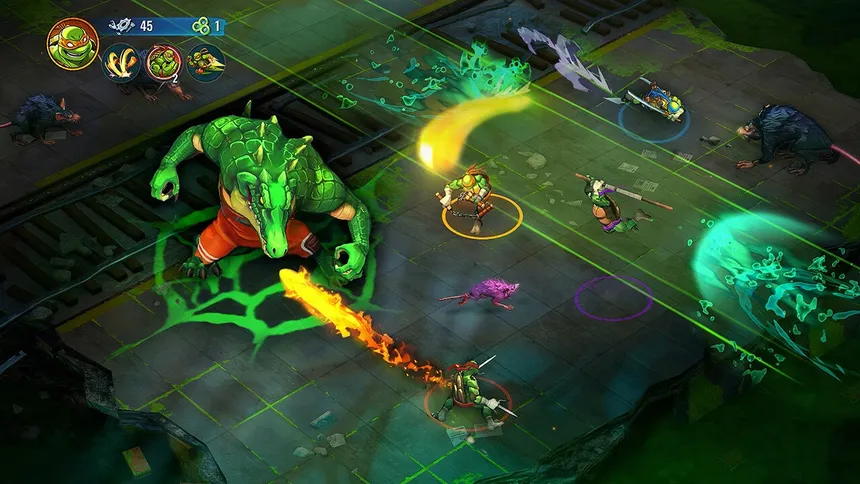 Скриншот 1 к игре Teenage Mutant Ninja Turtles: Splintered Fate