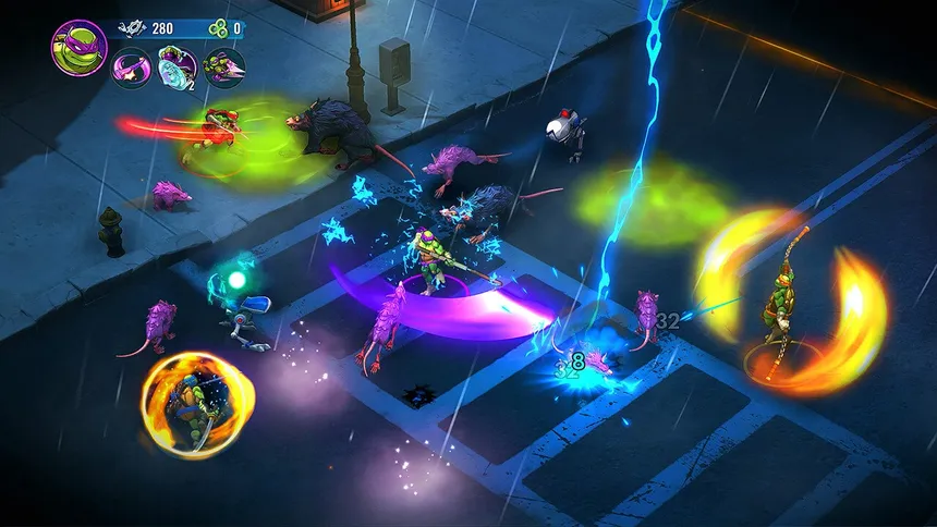 Скриншот 4 к игре Teenage Mutant Ninja Turtles: Splintered Fate