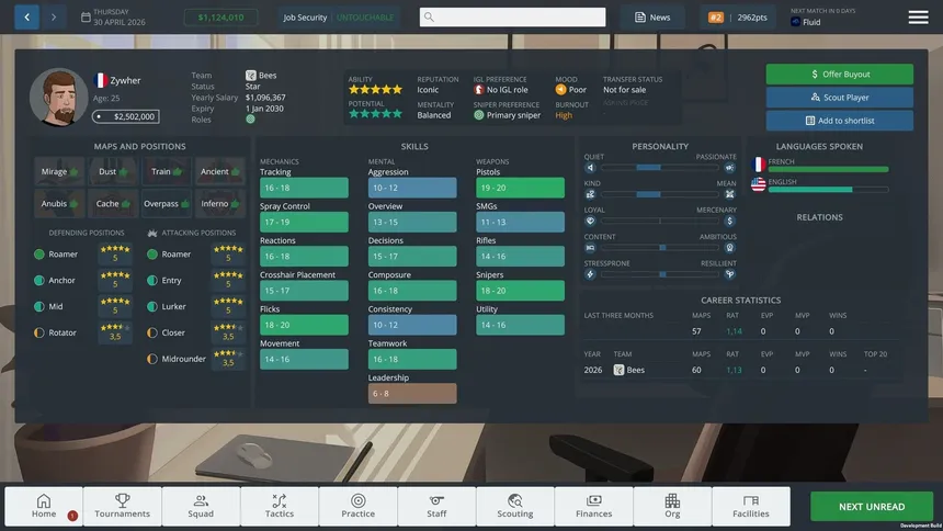 Скриншот 3 к игре CS Manager