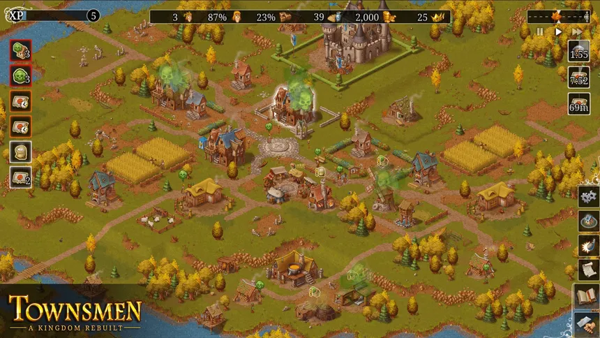 Скриншот 4 к игре Townsmen - A Kingdom Rebuilt