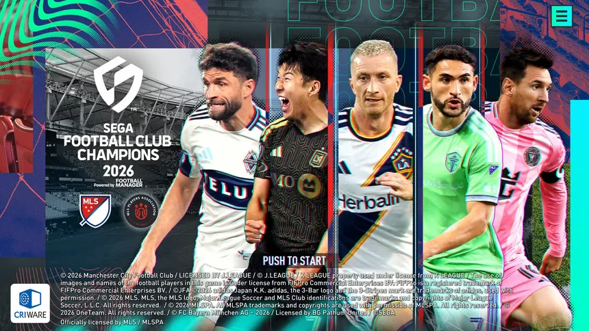 Скриншот 1 к игре SEGA FOOTBALL CLUB CHAMPIONS