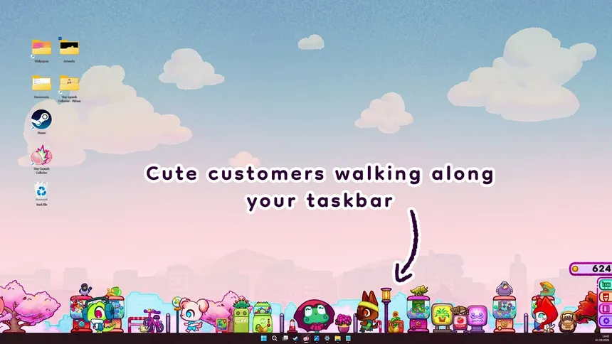 Скриншот 1 к игре Tiny Capsule Collector