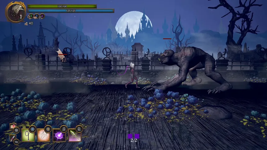 Скриншот 2 к игре Dokkalfar: The Ballads of Vivi the Dark Elf