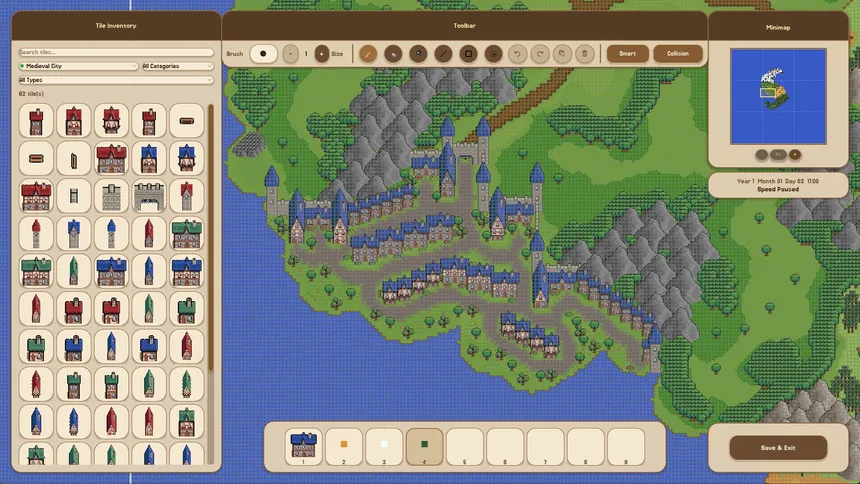 Скриншот 2 к игре Fantasy World Manager