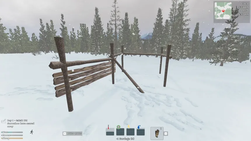 Скриншот 2 к игре Bushcraft Survival