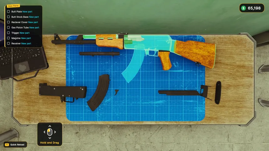 Скриншот 8 к игре Gun Restoration Shop Simulator