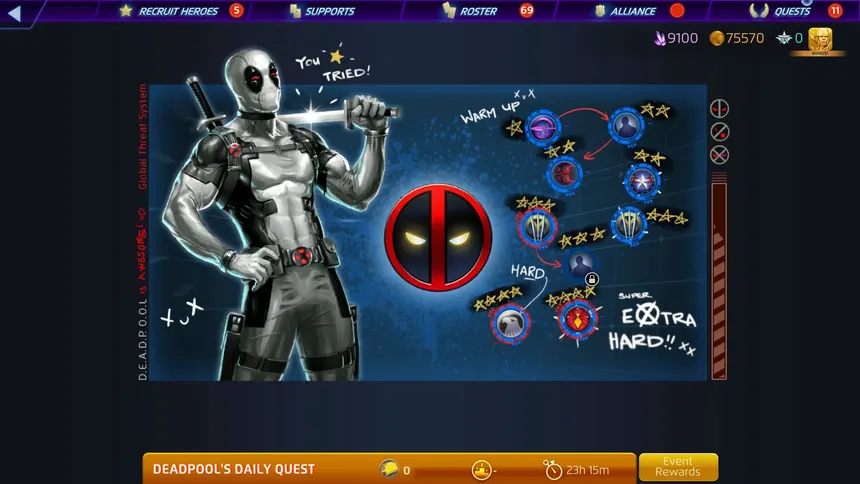 Скриншот 7 к игре Marvel Puzzle Quest