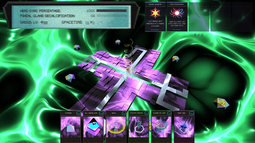 Скриншот 1 к игре MK-ULTRA PSYCHIC DEFENSE