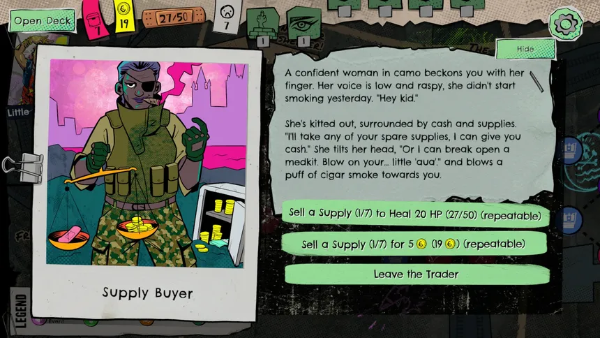 Скриншот 4 к игре Lucky Punk: a push your luck Deckbuilder