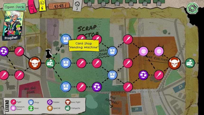 Скриншот 6 к игре Lucky Punk: a push your luck Deckbuilder