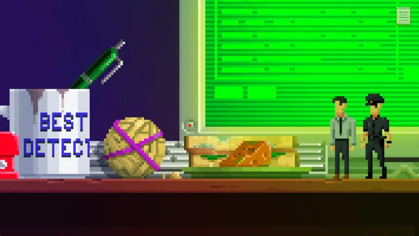 Скриншот 2 к игре The Darkside Detective: Backside of the Moon