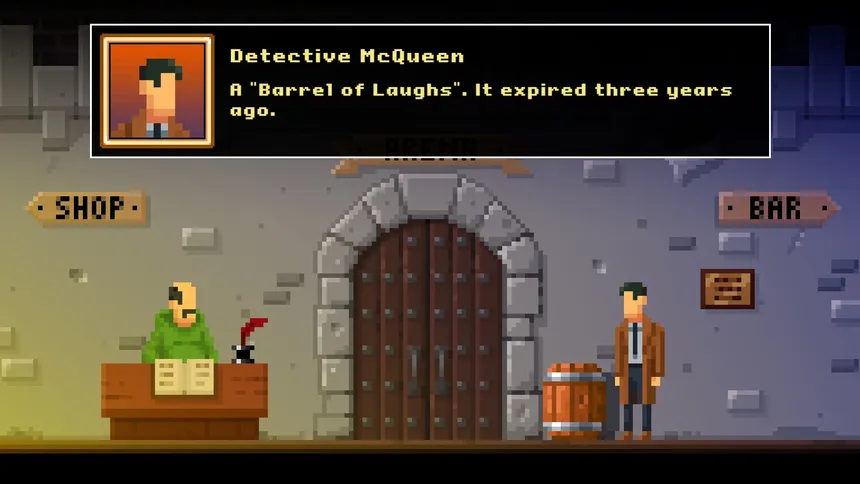 Скриншот 6 к игре The Darkside Detective: Backside of the Moon