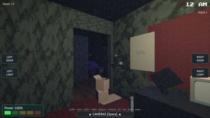 Скриншот 3 к игре Five Nights with Dino