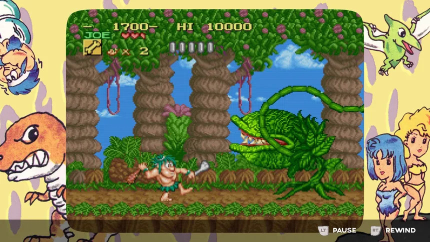 Скриншот 1 к игре Joe & Mac Retro Collection