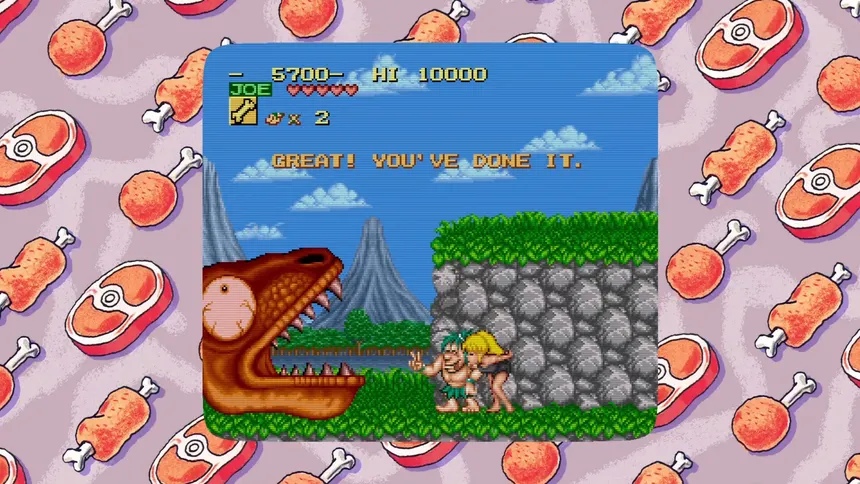 Скриншот 3 к игре Joe & Mac Retro Collection
