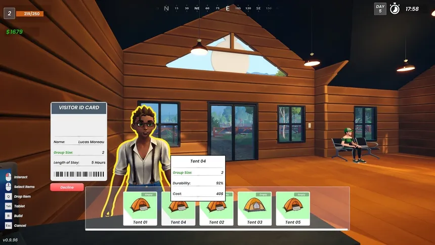 Скриншот 8 к игре Camp Manager Simulator