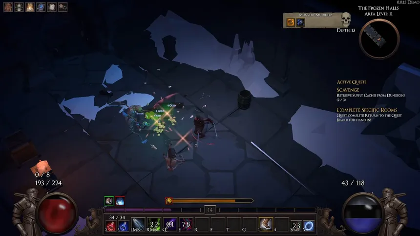 Скриншот 1 к игре Legends of Azamar
