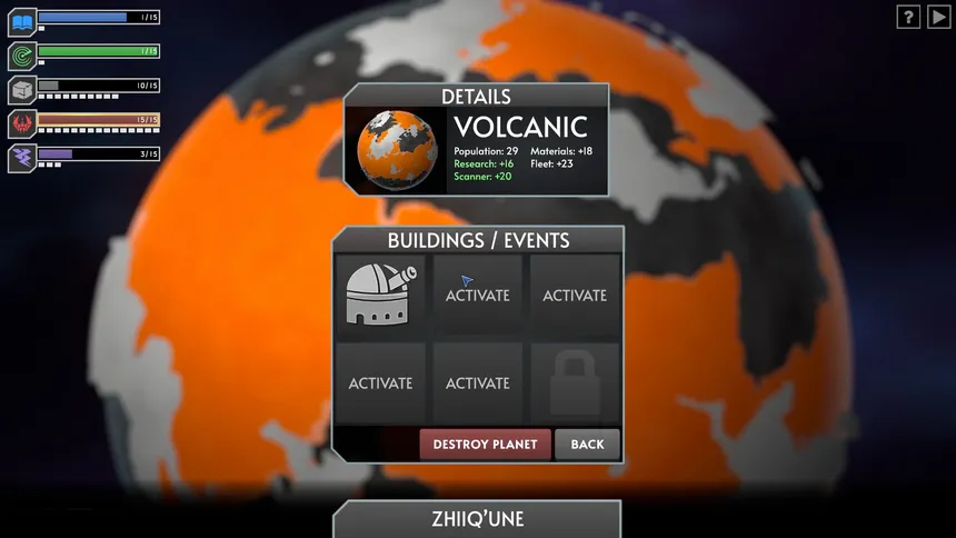 Скриншот 2 к игре Galactic Overthrow