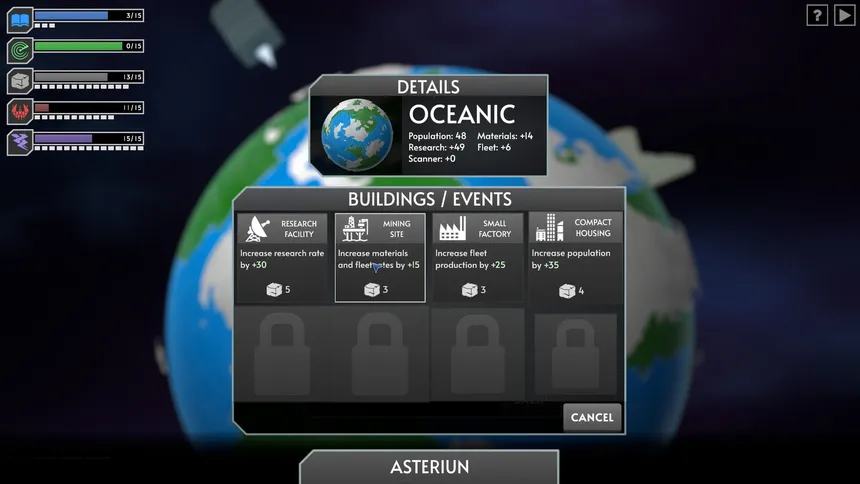 Скриншот 6 к игре Galactic Overthrow