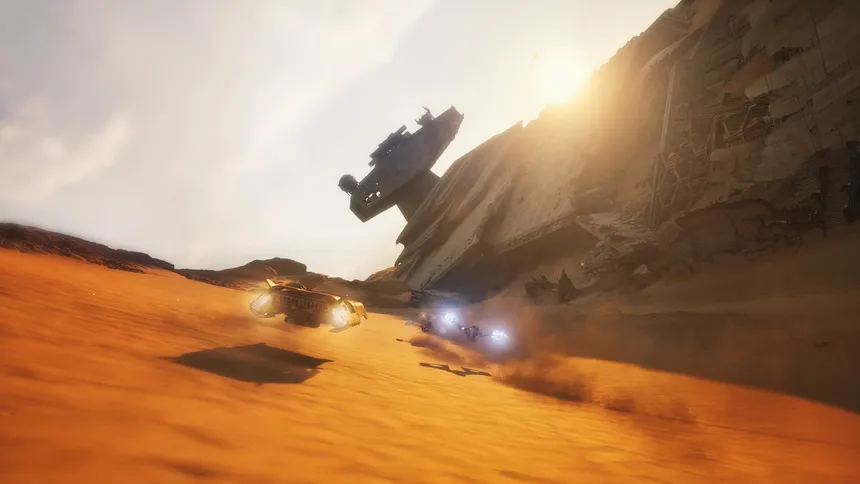 Скриншот 1 к игре STAR WARS: Galactic Racer