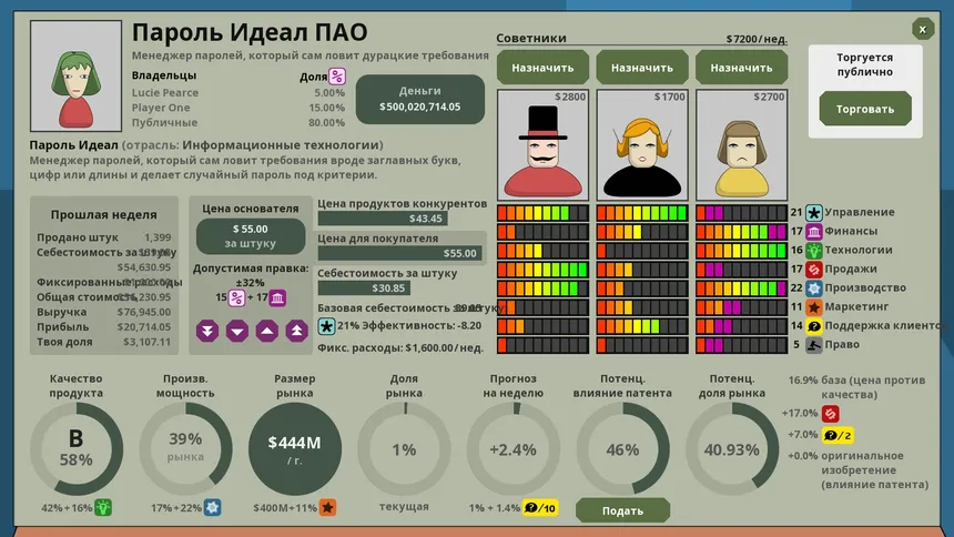 Скриншот 2 к игре Angel Investor Simulator