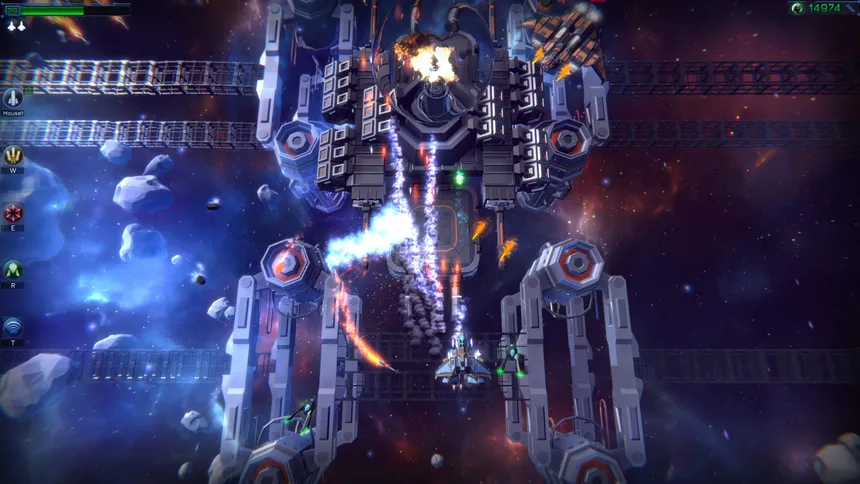 Скриншот 1 к игре Astro Flame: Starfighter