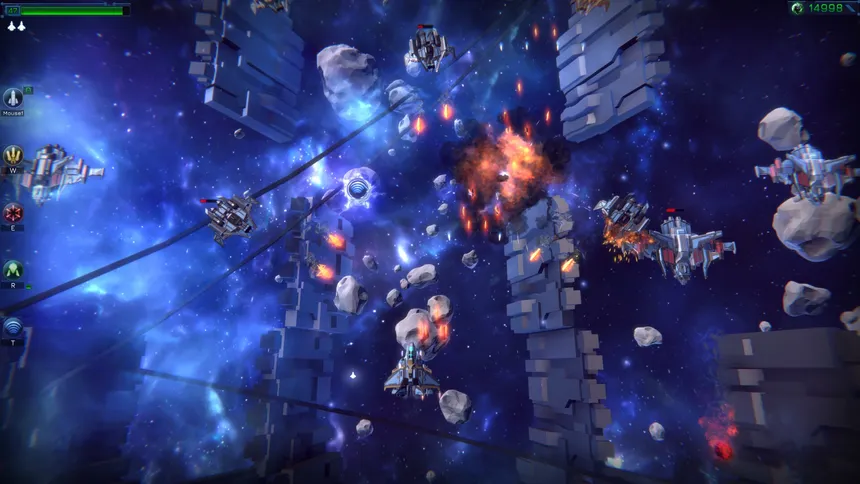 Скриншот 4 к игре Astro Flame: Starfighter