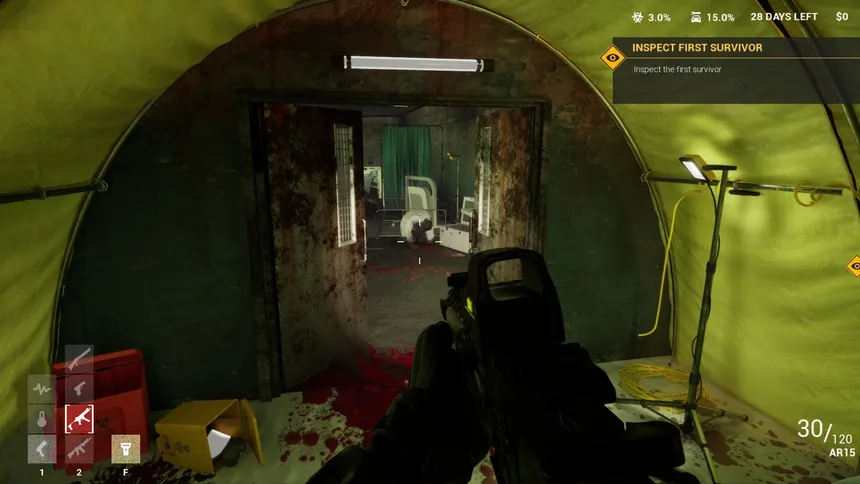 Скриншот 4 к игре Quarantine Zombies: Contamination