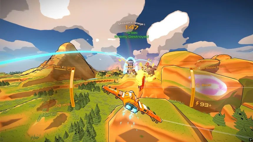 Скриншот 1 к игре Aerosurge