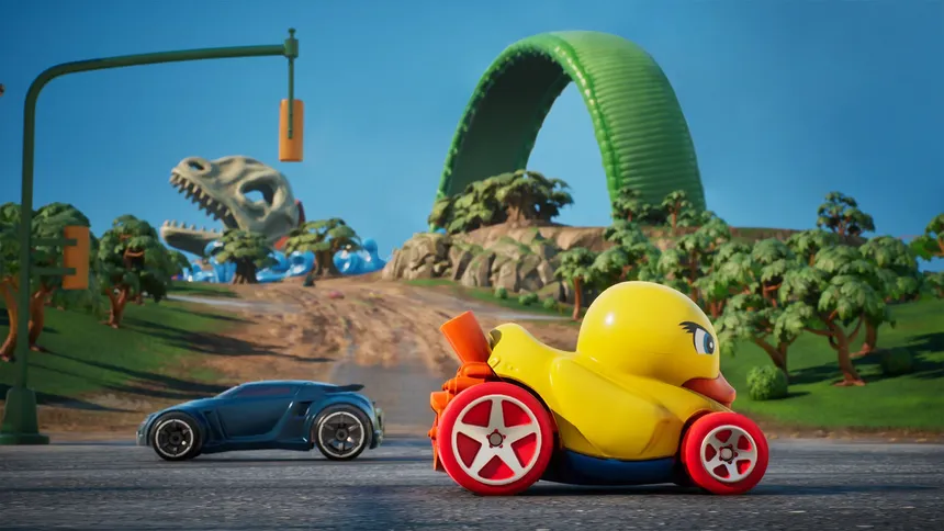 Скриншот 2 к игре HOT WHEELS Infinite Rush