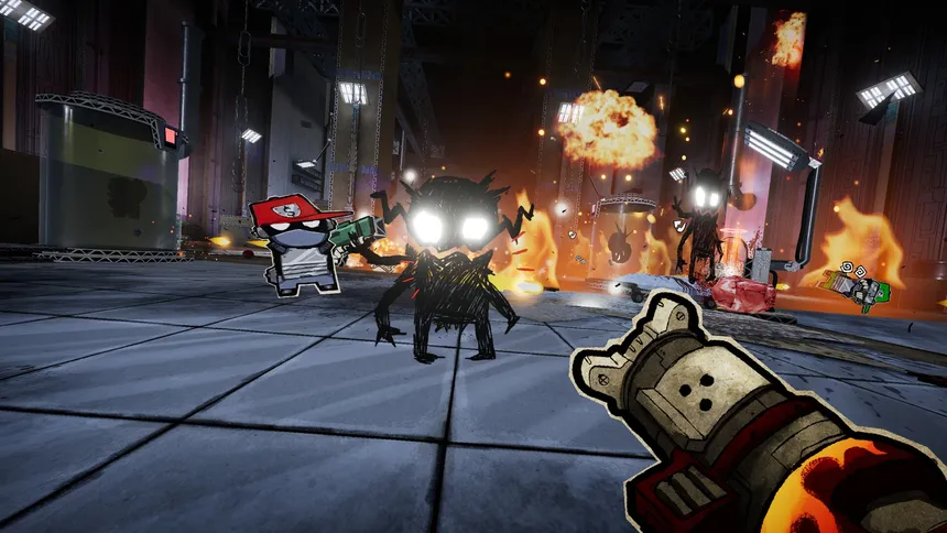 Скриншот 3 к игре PAPERHEAD